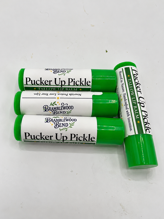 Pucker Up Pickle Tallow Lip Balm